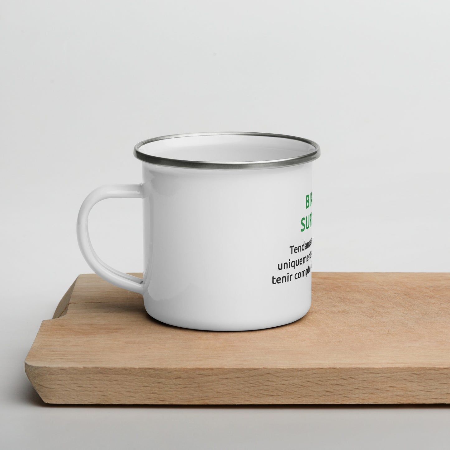 Mug "Biais du survivant" - Blanc