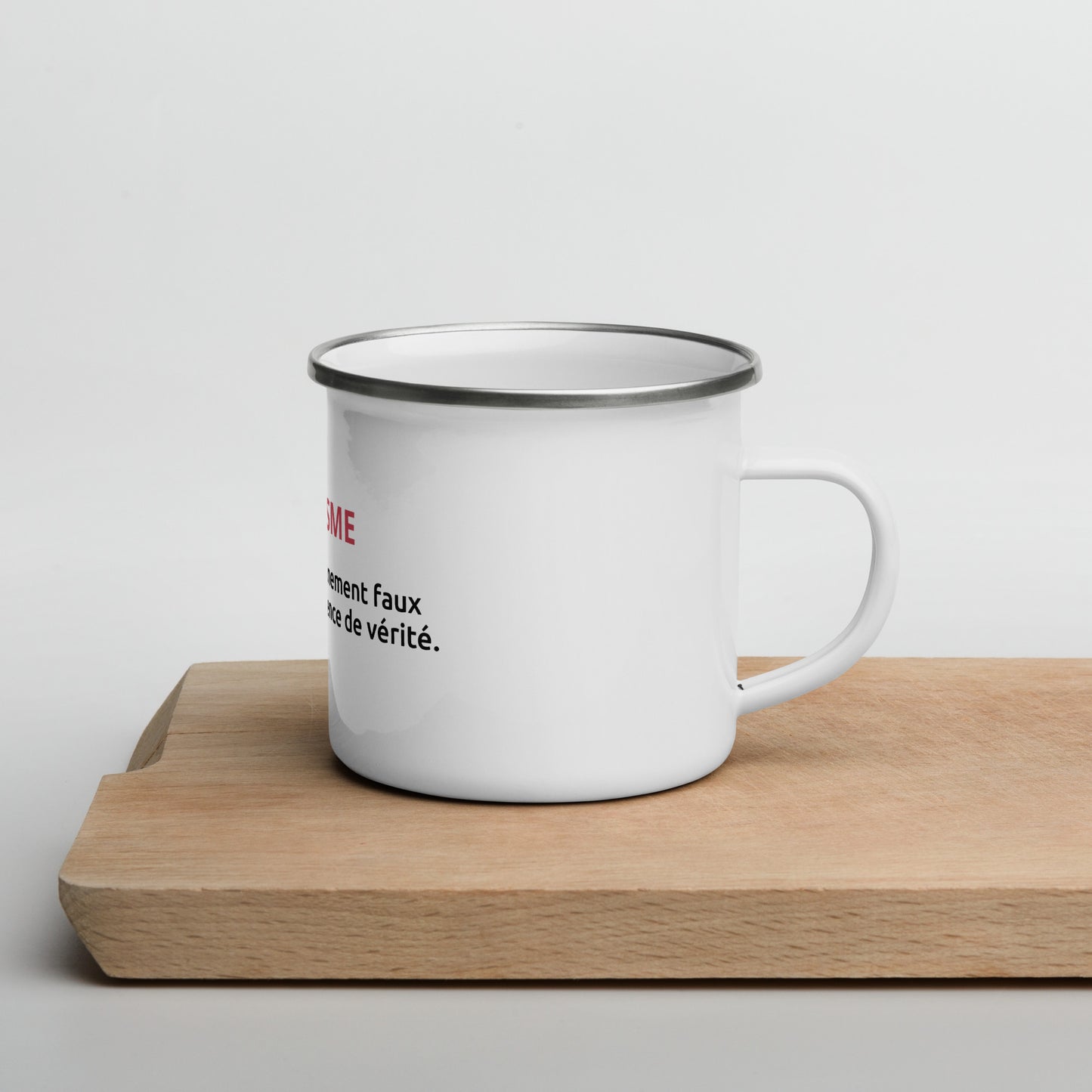 Mug "Sophisme" - Blanc