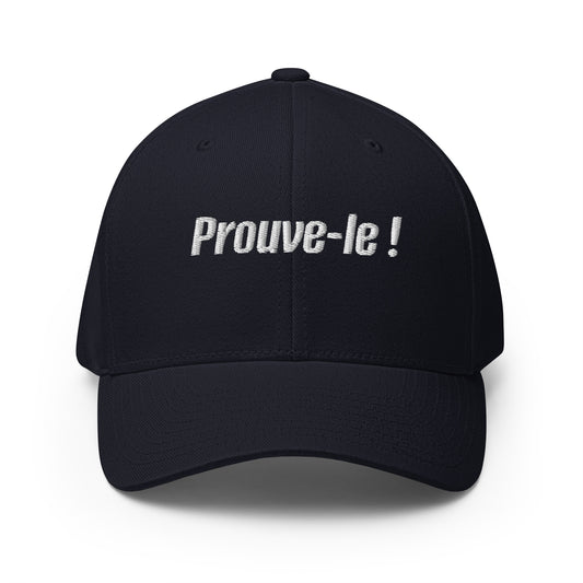 Casquette "Prouve-le" - Bleu marine