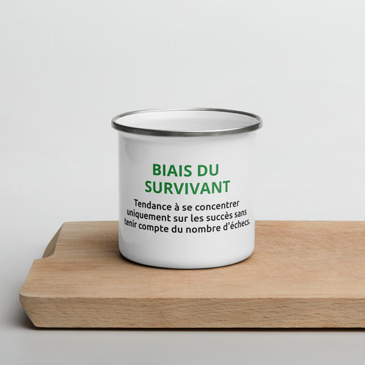 Mug "Biais du survivant" - Blanc