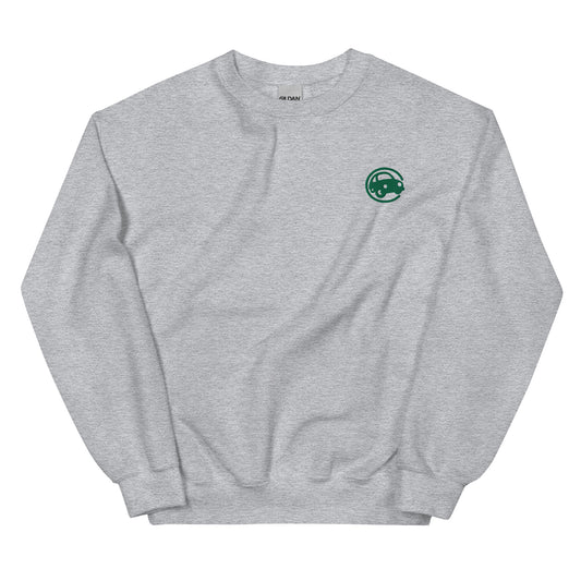 Sweat "La voiture verte" - Gris